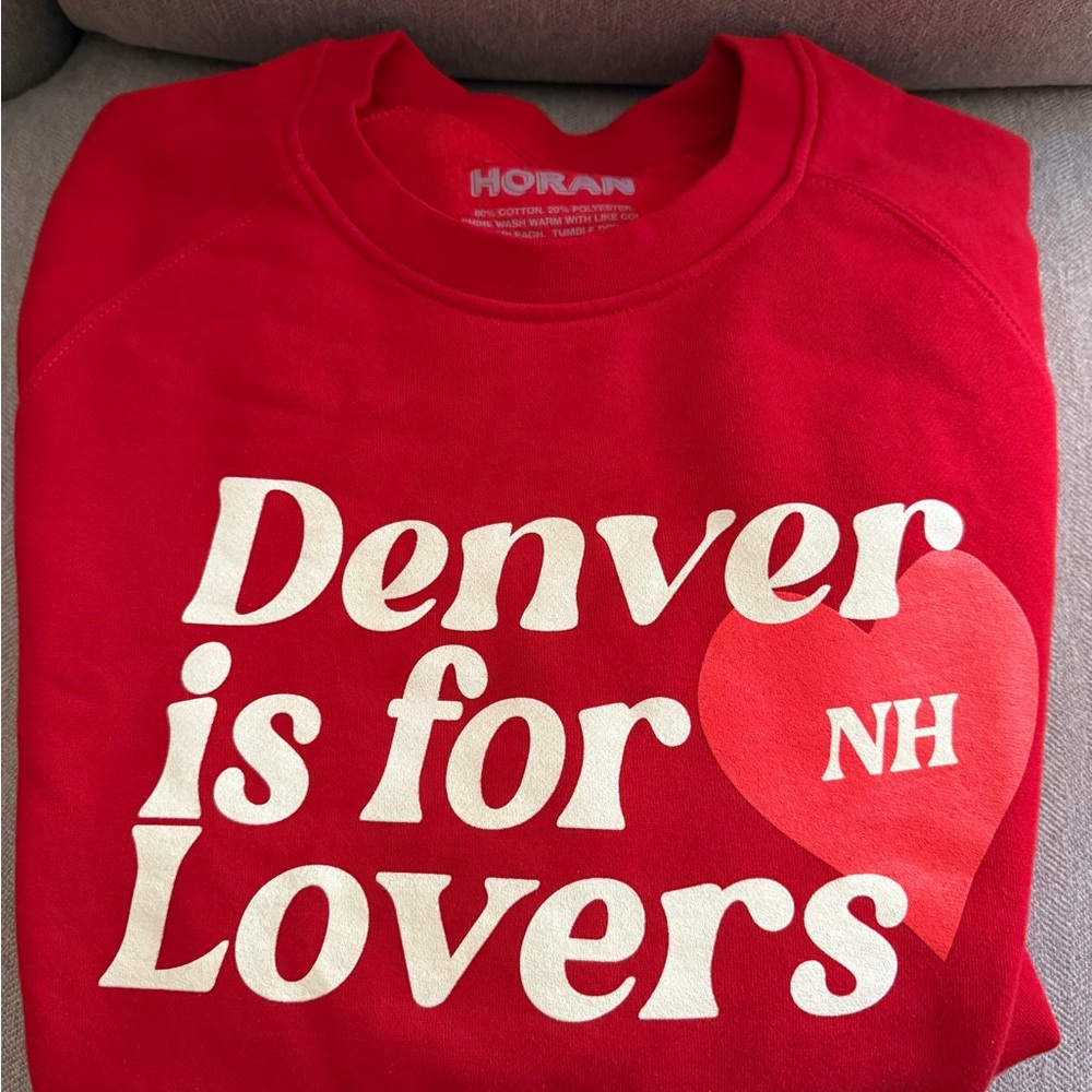 Niall Horan The Show Live on Tour Denver is for Lovers Crewneck